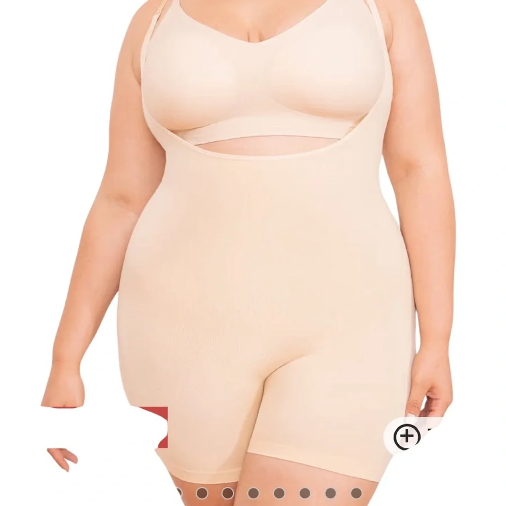Empetua by Shapermint Open‑Bust Boyshort Bodysuit XL NWT |Sculpting Support - Picture 6 of 7